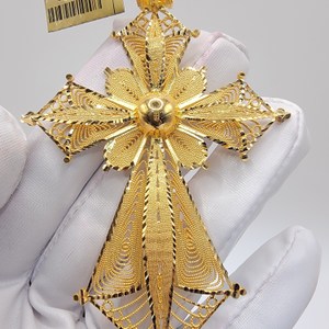  Gold 21kt cross