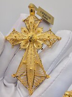 Gold 21kt cross