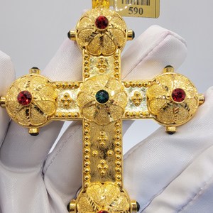  Gold 21kt cross