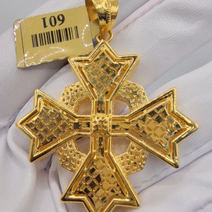  Gold 21kt cross