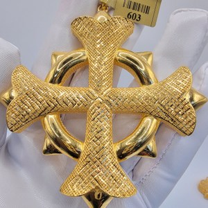  Gold 21kt cross