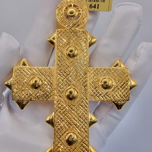  Gold 21kt cross