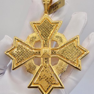  Gold 21kt cross