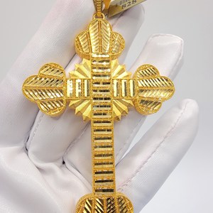  Gold 21kt cross